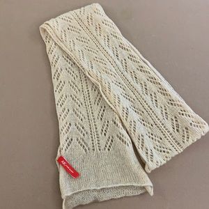 Anne Klein soft open knit scarf